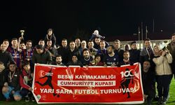 Besni Kaymakamlığı Yarı Saha Futbol Turnuvası Tamamlandı.