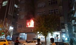 Diyarbakır'da apartman yangını çıktı