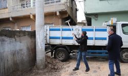 Ergani’de temizlik ve hafriyat kaldırma çalışmaları devam ediyor