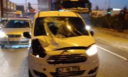 Mardin’de trafik kazası: 1 ağır yaralı