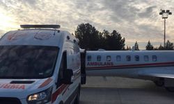 Ambulans uçak, 40 günlük bebek için havalandı