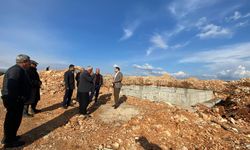 Besni Köylerinde Deprem Konutları İnşaatları Devam Ediyor