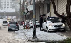 Gaziantep’te sağanak ve dolu yağışı etkili oldu