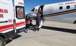 Bebek ambulans uçakla Ankara'ya sevk edildi