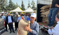 67 üreticiye 12 ton yer fıstığı tohumu desteği verildi