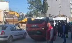 Adıyaman'da Otomobil takla attı: 2 yaralı