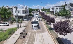 Adıyaman Belediyesi’nden temizlik çalışması