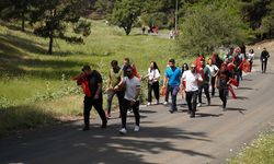 Adıyaman'da gençlik yürüyüşü düzenlendi