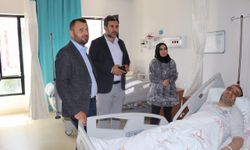 AK Parti Mardin İl Başkanı Mardin Eğitim ve Araştırma Hastanesini ziyaret etti