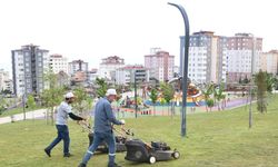 Başkan Görgel: yeşil alanların bakımını sürdürüyoruz