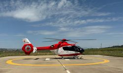 Ambulans helikopter süt kazanına düşerek yaralanan çocuk için havalandı
