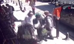 Alışveriş yapmayan turisti bıçaklayıp kaçtı:O anlar kamerada