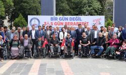103 engelliye tekerlekli sandalye hediye edildi