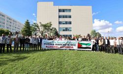 Öğrencilerden Gazze’ye destek için "Çadır Nöbeti"