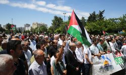 Mardin'de İsrail'in Gazze'ye saldırıları protesto edildi