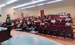 Oğuzeli MYO öğrencilerine uyuşturucu madde bağımlılığı ile mücadele konferansı