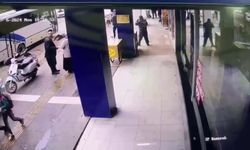 Otobüsün yaşlı adama çarpma anı güvenlik kamerasına yansıdı  - Videolu Haber
