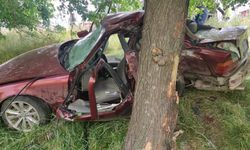 Otomobil şarampole yuvarlandı: 1 ölü, 1 yaralı 