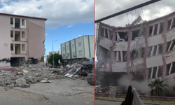 56 yıllık kaymakamlık binası birkaç darbeyle yıkıldı