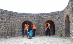 Diyarbakır'da Tarihi mekanlar temizlendi