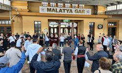 Turistik tren ikinci seferinin ilk durağı Malatya oldu 