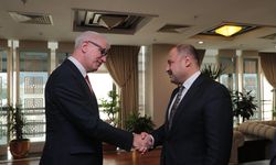 Ankara Büyükelçisi'den, Başkan Gülpınar’a ziyaret