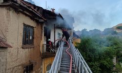 Hekimhan'da yangın iki kişi tedavi altına alındı