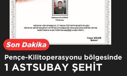 Pençe Kilit Bölgesinde 1 Astsubay şehit oldu