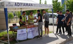 Adıyaman Belediyesi YKS’de öğrencileri yalnız bırakmadı