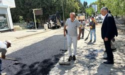 Başkan Hallaç, yol çalışmalarını yerinde inceledi