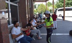 Polis vatandaşları bayram tedbirleri konusunda bilgilendirdi