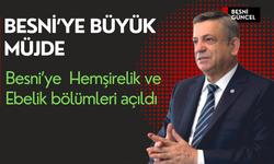 Mimarlık Fakültesi'ne Hemşirelik ve Ebelik Bölümü açıldı!