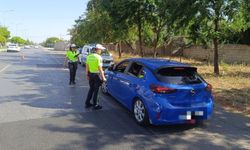 Gaziantep'te trafik polisleri araçları denetledi