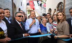Bakan Yerlikaya, restore edilen tarihi Şeker Hanı'nın açılışına katıldı
