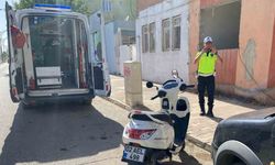 Adıyaman'da iki motosiklet çarpıştı 1 yaralı
