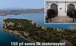 Karantina Adası'na 155 yıl sonra ilk restorasyon