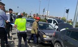 Mardin’de maddi hasarlı zincirleme kaza