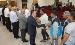 Nizip Belediyesinde bayramlaşma programı düzenlendi