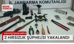 2 Hırsızlık şüphelisi yakalandı