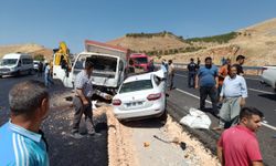 Adıyaman'daki kazada 1 kişi öldü, 3 kişi yaralandı