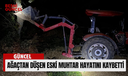 Ağaçtan düşen eski muhtar hayatını kaybetti