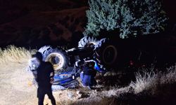 Adıyaman'da devrilen traktörün sürücüsü hayatını kaybetti