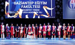 GAÜN Eğitim Fakültesi'nde mezuniyet töreni