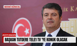 Başkan Tutdere Tele1 TV 'ye Konuk Olacak