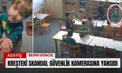 Kreşteki Skandal Güvenlik Kamerasına Yansıdı