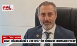 Ahmet Doğan'dan İsrail'e sert tepki: 'Türk Dünyası'nın sabrını zorluyorlar'