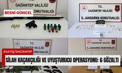 Silah kaçakçılığı ve uyuşturucu operasyonu: 6 gözaltı