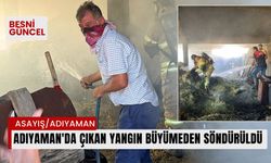 Gölbaşı'nda çıkan yangın büyümeden söndürüldü