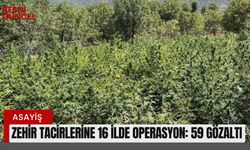 Zehir tacirlerine 16 ilde operasyon: 59 gözaltı