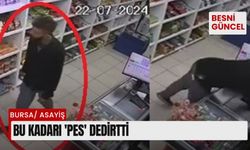 Müşteri gibi gelen hırsız, kasada duran telefonu çaldı